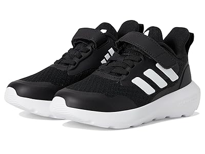 adidas Kids Fortarun 2.0 Shoes (Big Kid) Kids Shoes Black/White/Black : 1 Little Kid M, Synthetic
