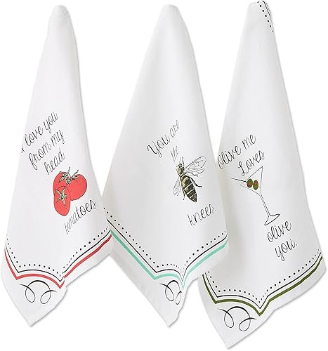 Miniatura 11 de DII - Paño de cocina básico de cocina, con estampado de juegos, para todos los días, 100 % de algodón, apto para lavadora, 18x28 pulgadas, 2 Cerveza