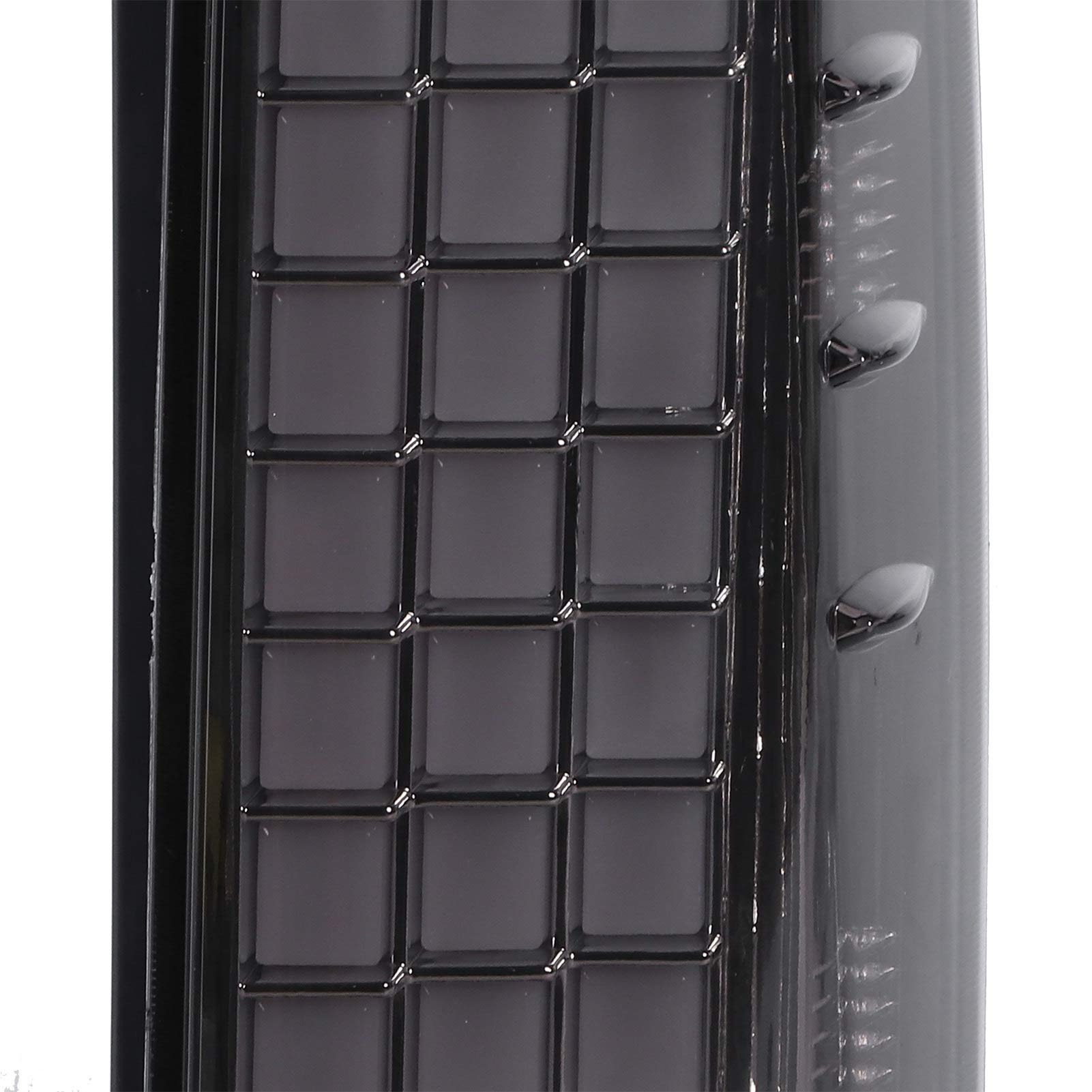 Lights Tail, Gruppo Luce posteriore LED Compatibile con Hiace 200 pendolare furgone 2005-2017, lenti affumicate dinamiche Sostituzione delle luci del freno impermeabile