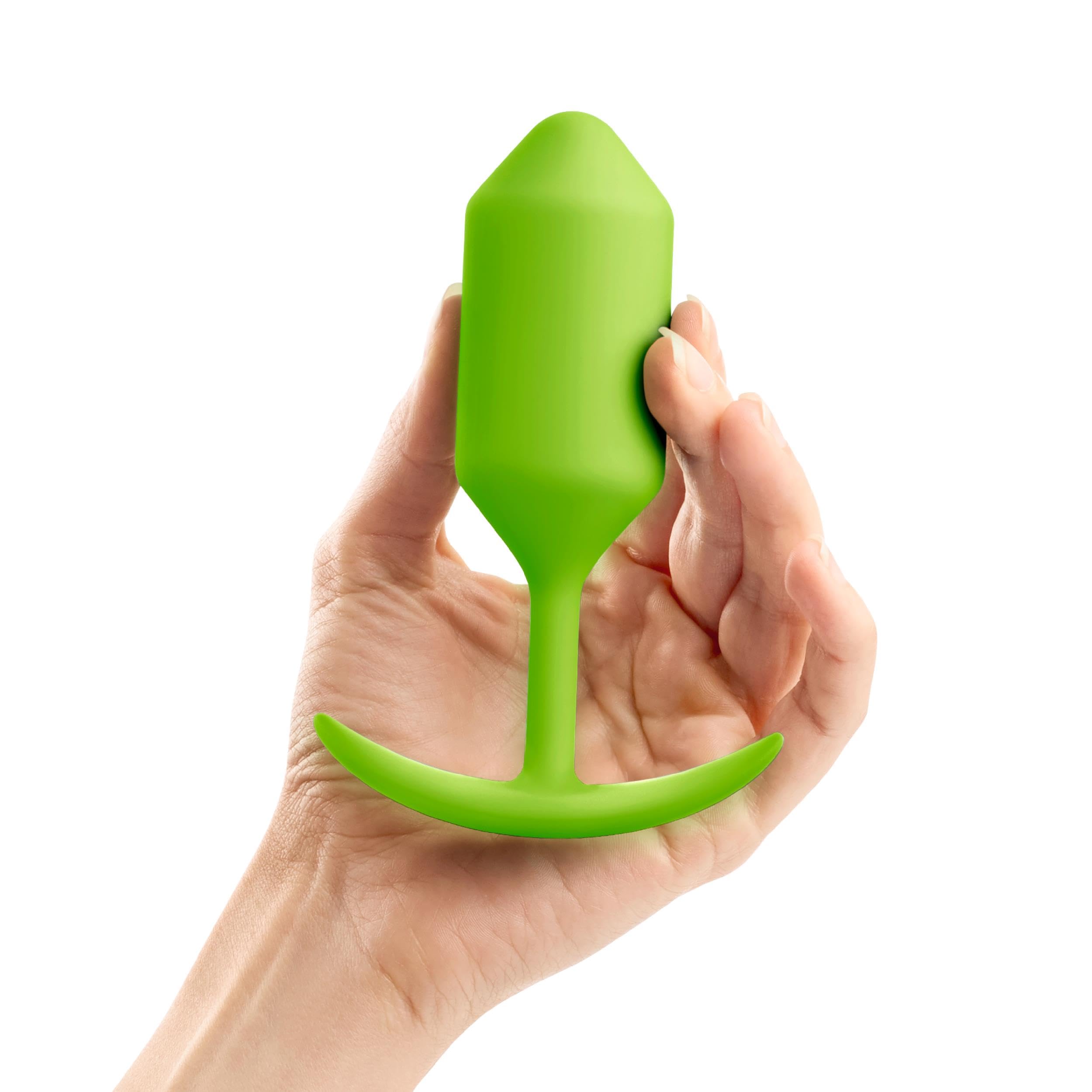 b-Vibe Snug Plug 3 Lime 13 cm