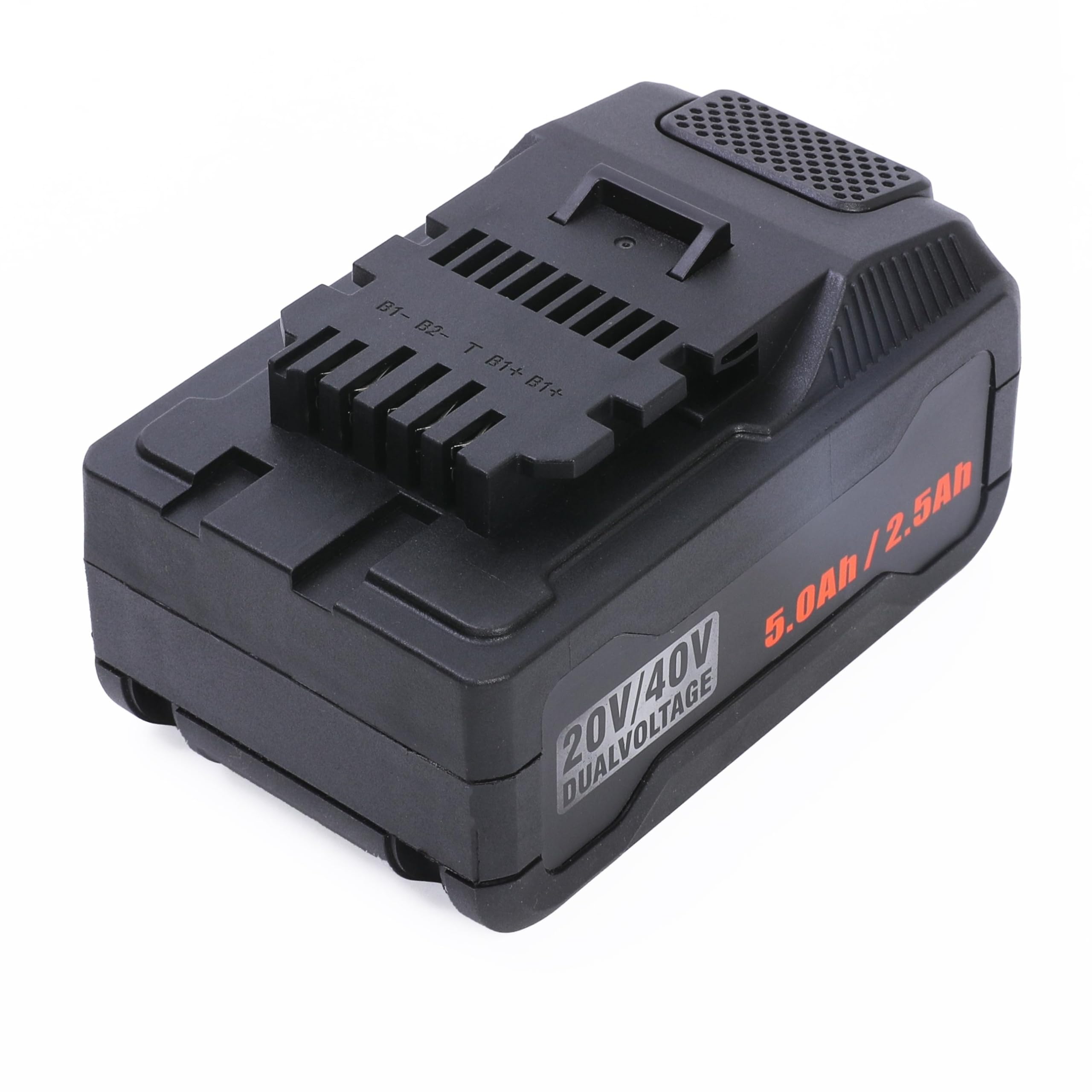 Zwei x 20/40V 5Ah/2.5Ah 90Wh Ersatz Li-Ionen-Batterie Kompatibel mit Ferrex20V40V Elektrogerät