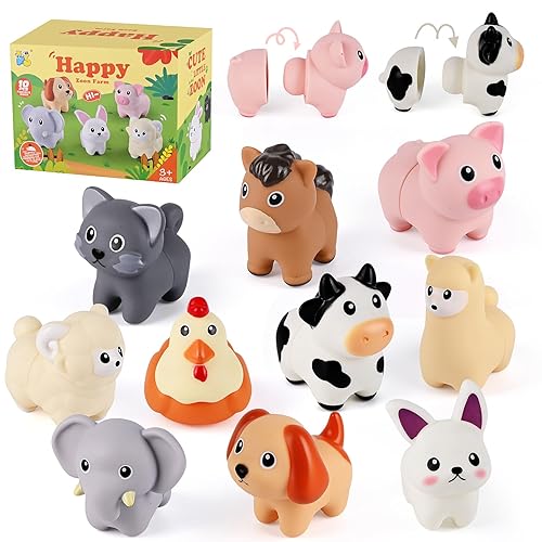 Jouets Montessori pour Enfants, Tri des Couleurs & Empilage Jouets