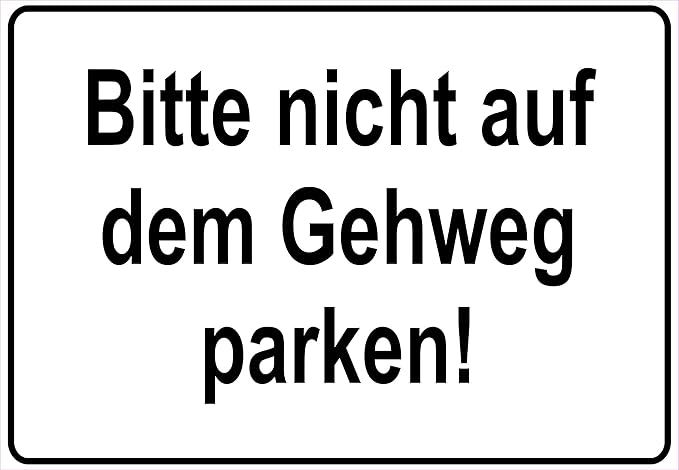 Was Kostet Parken Verbotswidrig Auf Dem Gehweg www.amazon.de