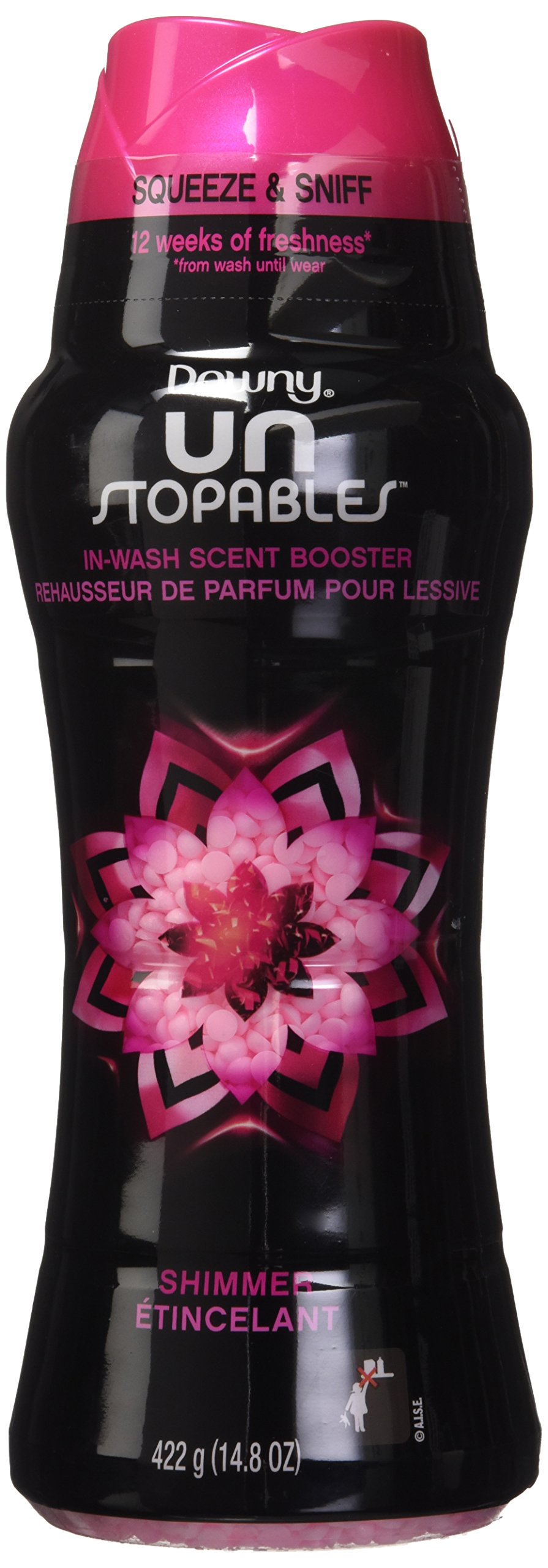 Downy Unstopable In-Wash Scent Booster Beads, SHIMMER, 14.8 oz