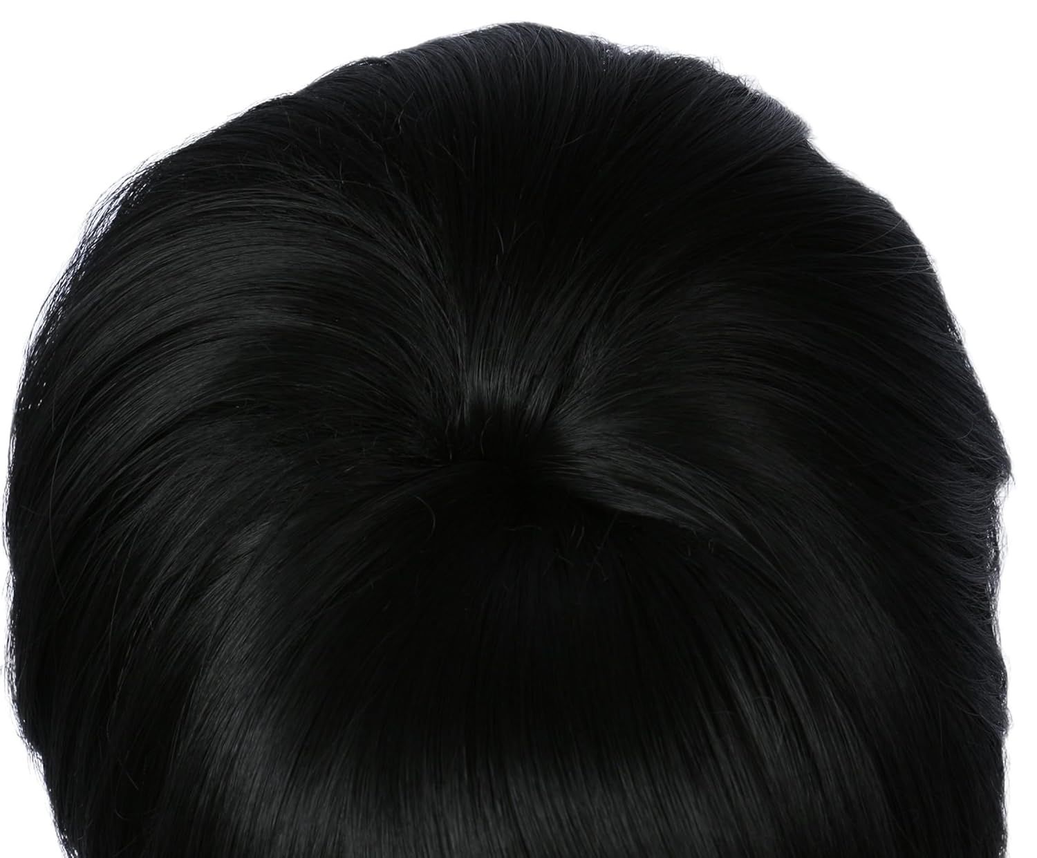 Linfairy 1960s Short Beehive Wig Perfect for Halloween Party Cosplay Bauffant Wigs (Black) - Image 5