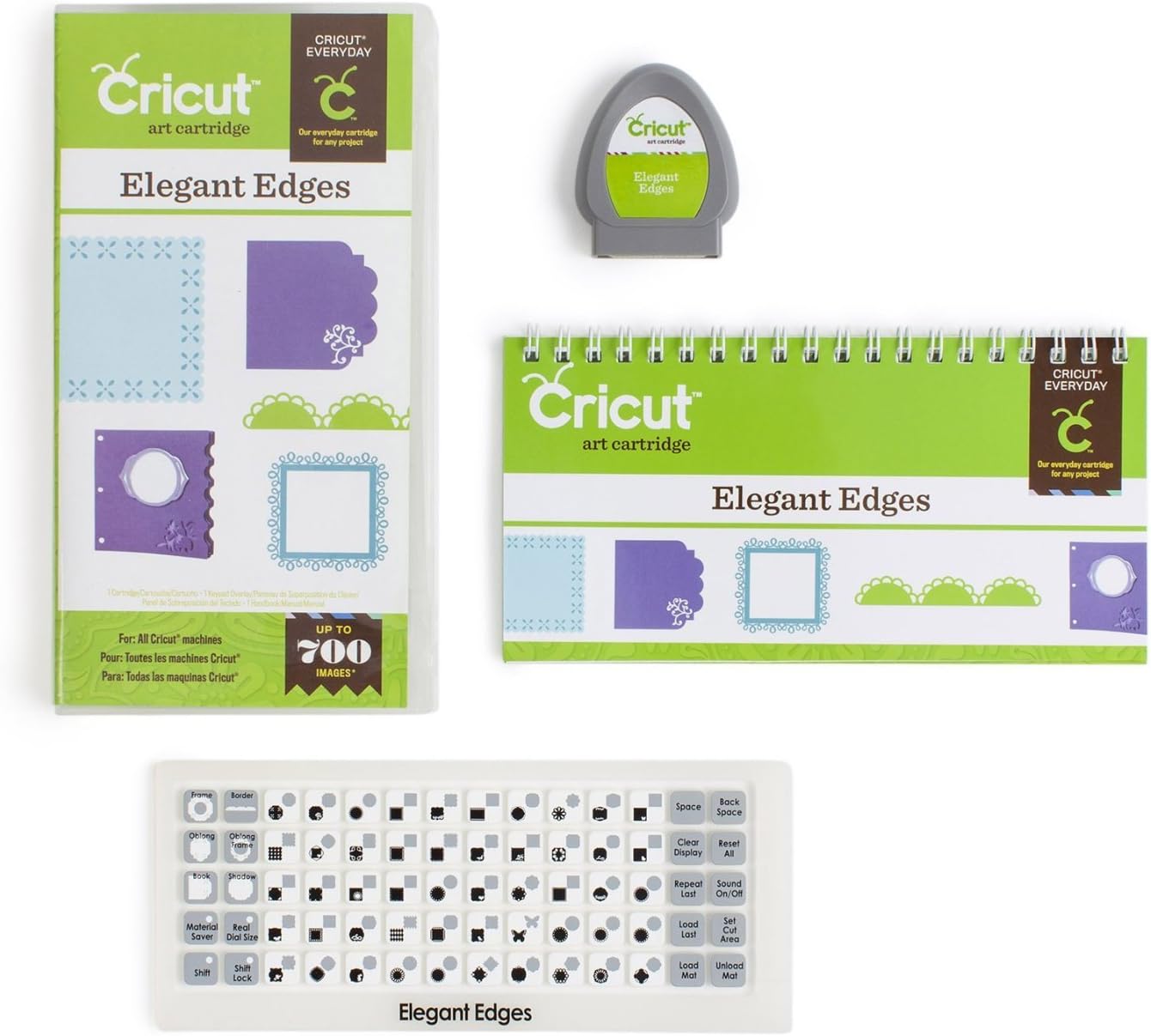 Cricut 2001007 Elegant Edges Cartridge Amazon.ca Home