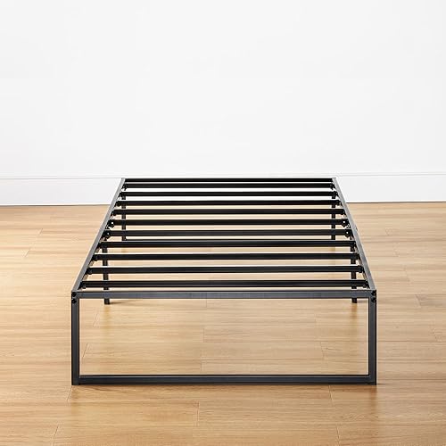 Miniatura 13 de Mellow MYLA - Marco de cama de plataforma de metal de 14 pulgadas con listones de acero, tamaño matrimonial