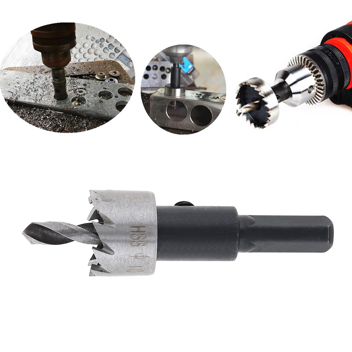 18mm HSS Hole Saw Cutter Drill Bits 