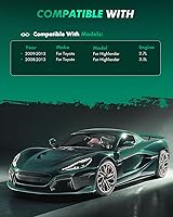 Vista 5 de SCITOO - Juego de pastillas de freno de disco de cerámica delanteras y traseras