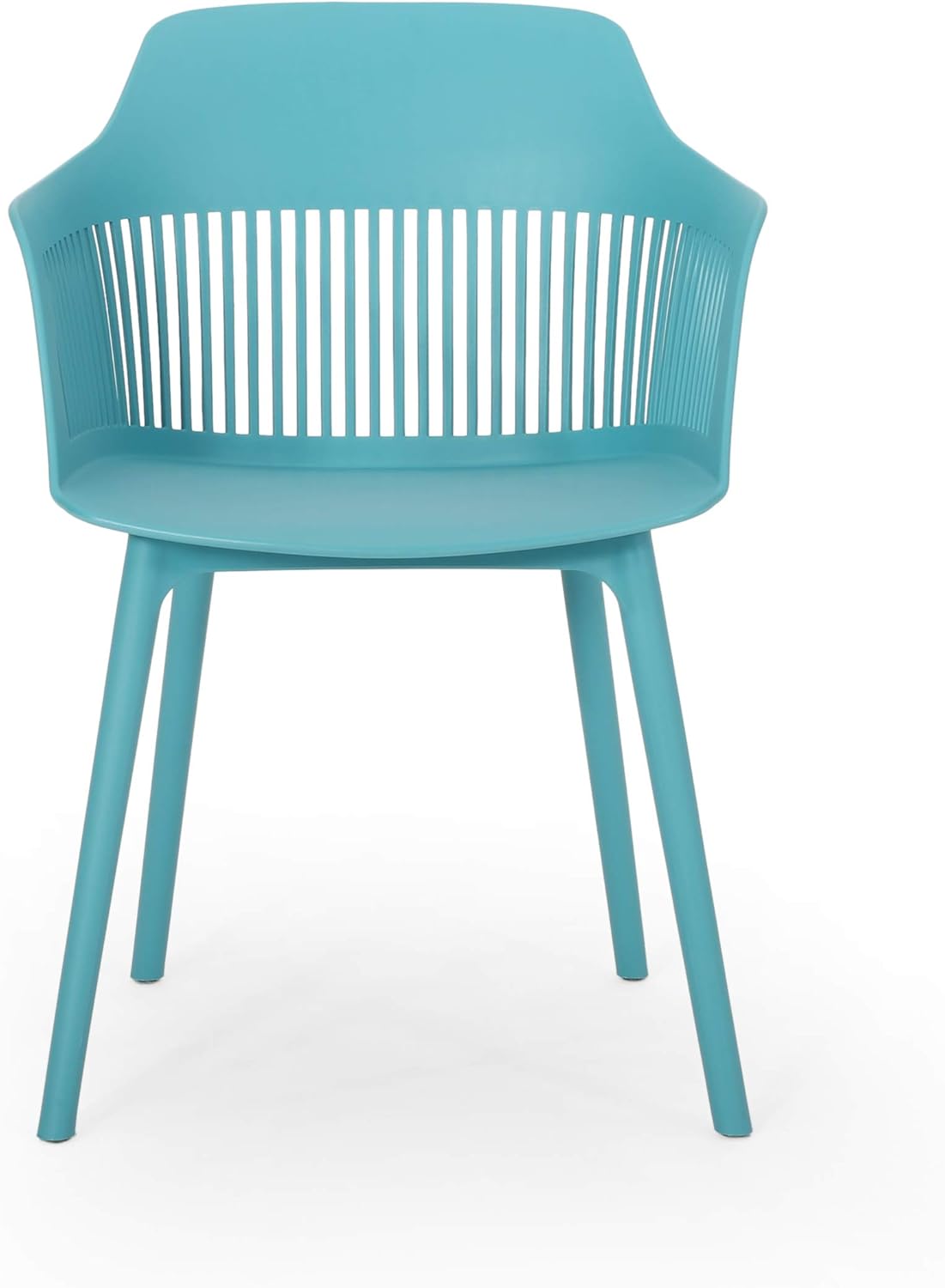 Christopher Knight Home Ladonna Outdoor Dining Chair (Set of 4), Teal