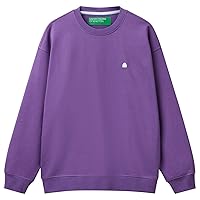 United Colors of Benetton Maglia G/C M/L 342ZU1093 Felpa Senza Cappuccio