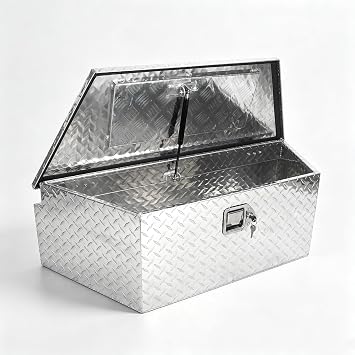 39 Inch Trailer Tongue Tool Box,Tool Storage Box with Lock and Keys