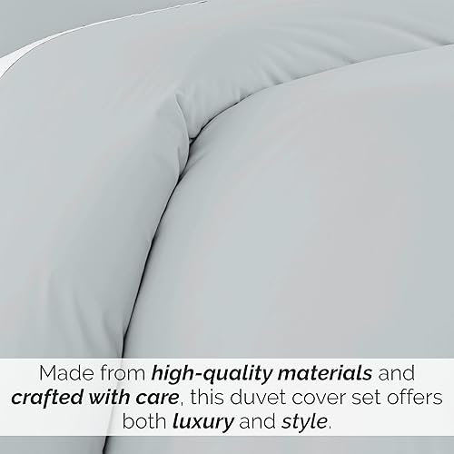 Miniatura 2 de Southshore Fine Living, Inc. Premium Collection - Juego de funda de edredón tamaño King de gran tamaño, funda de edredón suave de 3 piezas, dos