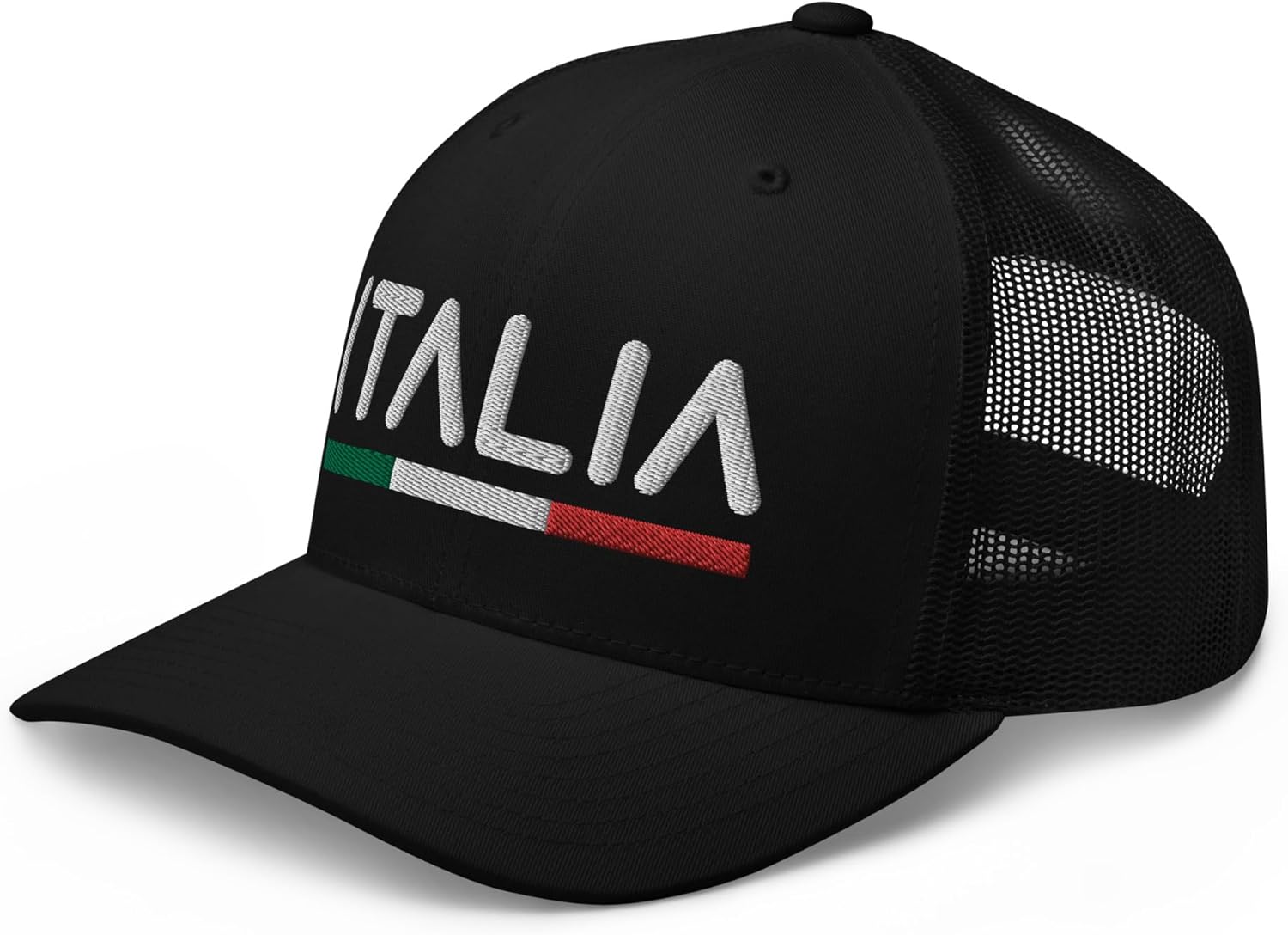Minimal Italy Flag Trucker Hat Mesh Italia Trucker Cap