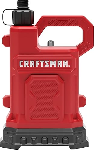Miniatura 2 de CRAFTSMAN Bomba de agua sumergible termoplástica de 13 HP, bombas de hasta 2750 GPH