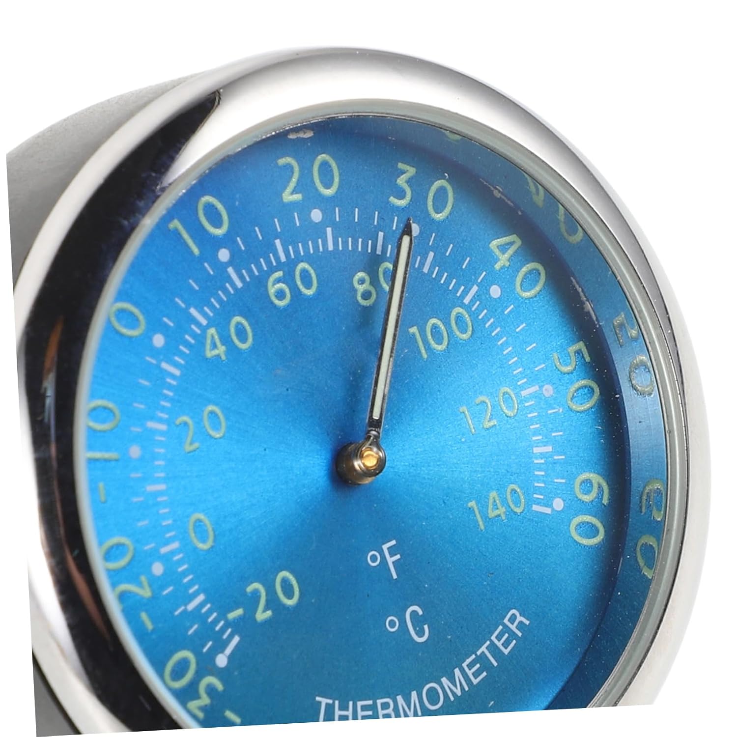 Auto Thermometer Electronic Clock Glow Display for Car Interior