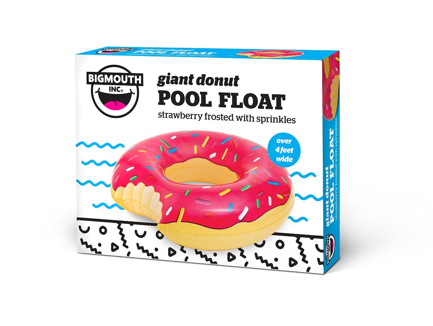 Amazon | ドーナツの浮き輪 Giant Donut Float 大型110cm