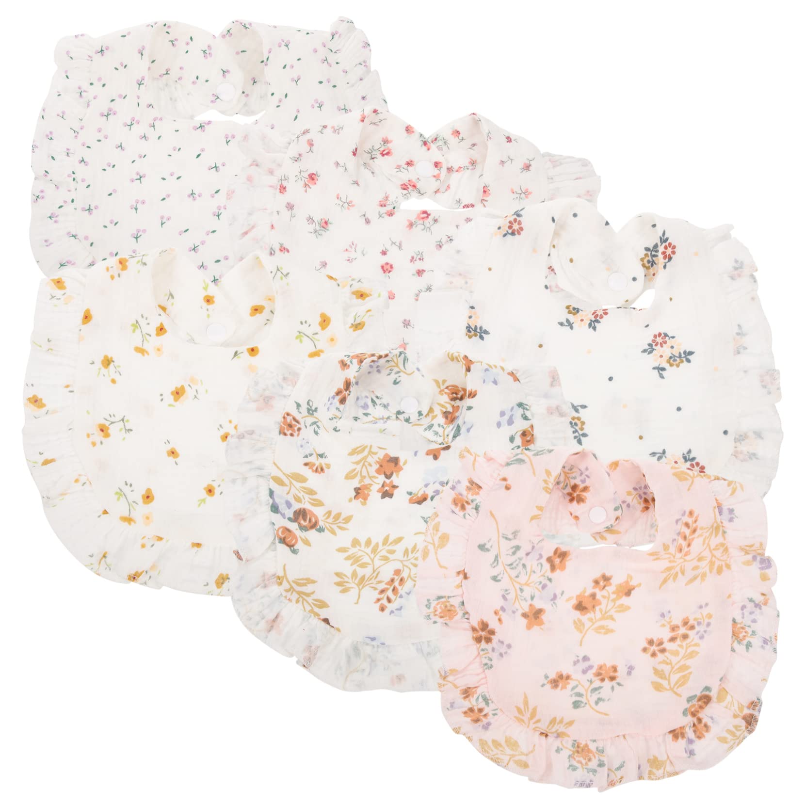 VICASKY 18pezzi Bavaglini Cotone Per Ragazzo Ragazza Da Lavabili e Multifunzionali Per Svezzamento Teething e Saliva Morbidi e Assorbenti Design Carino e Pratico