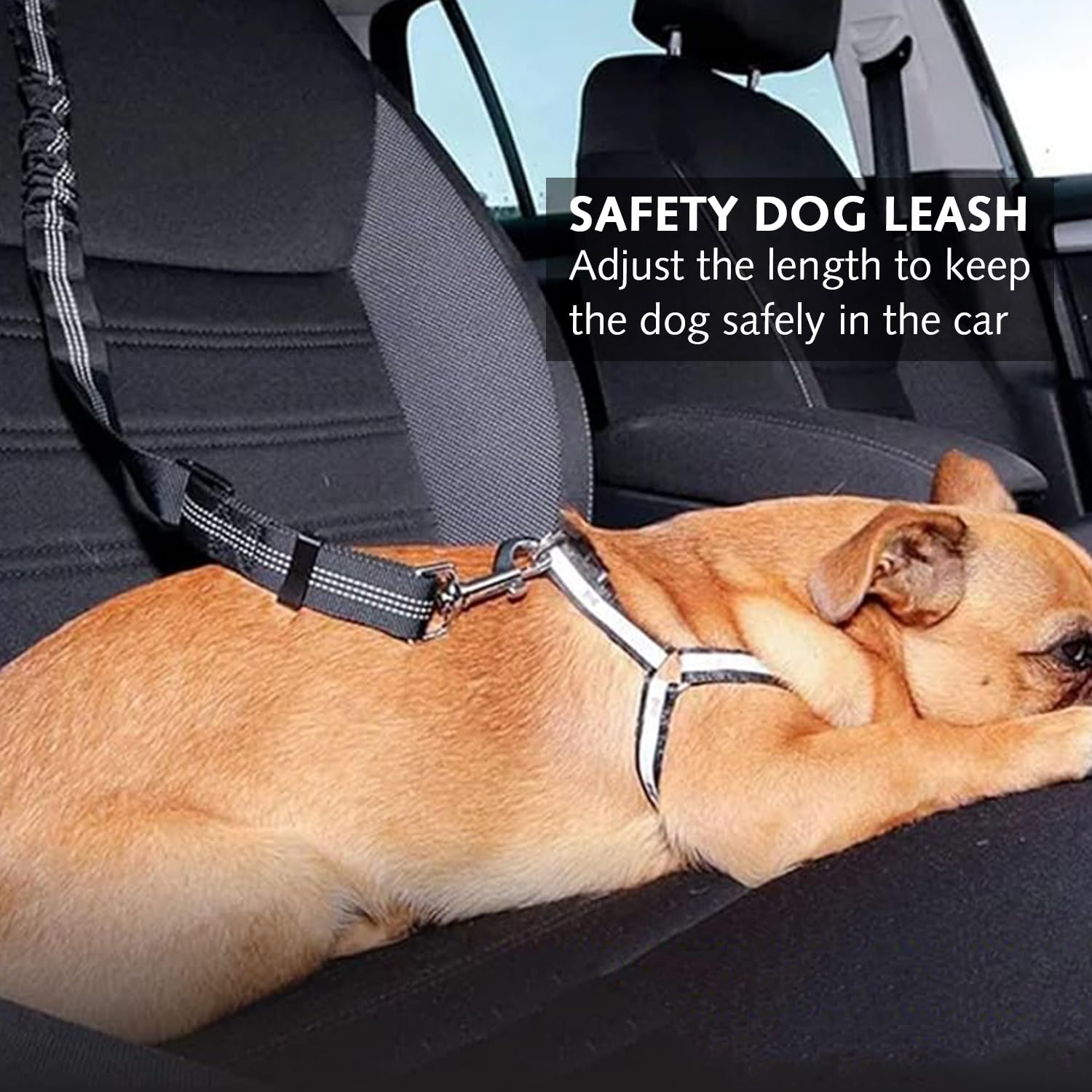 Dog Seat Belts For Cars,Dog Seat Belt Adjustable For Cars,Strong - View #9