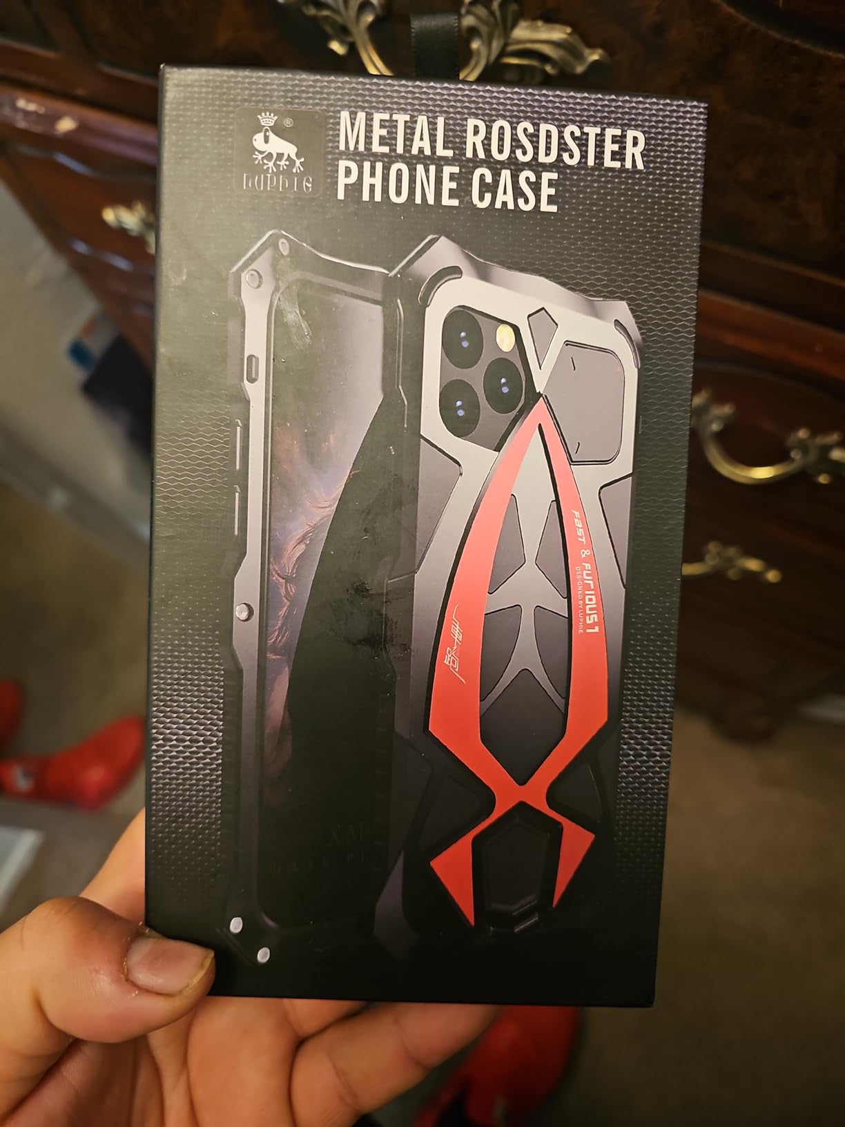 For Samsung Galaxy S25 Ultra Heavy Duty Metal Hard Armor Phone Case Full Cover photo review