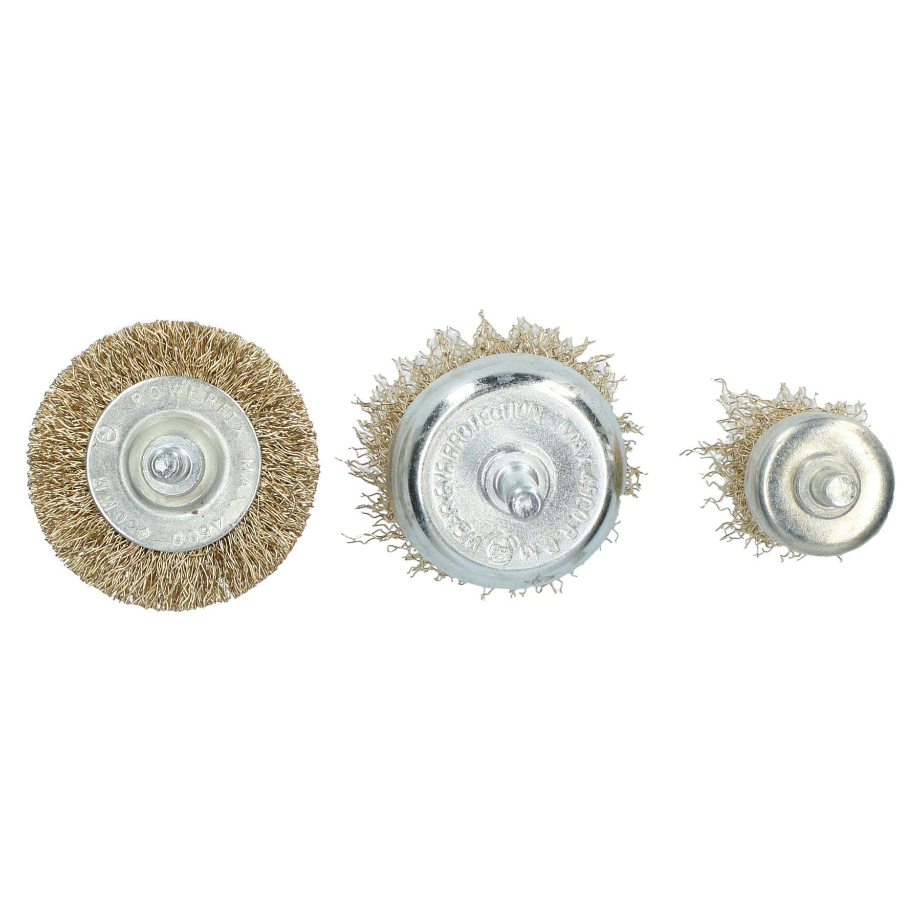 Set De 36 Brosses Métalliques Pour Outil Rotatif – Acier Et Laiton, Idéal Pour Polir Et Décaper