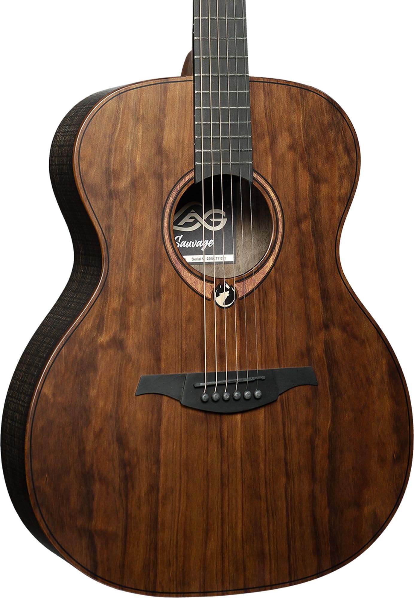 Lâg SAUVAGE-A - Guitare acoustique sauvage auditorium