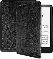 Vista 1 de Miimall Funda de piel compatible con Kindle Paperwhite 11ª generación 2021 con correa de mano, fundas de cuero para Kindle Paperwhite 11th 2021
