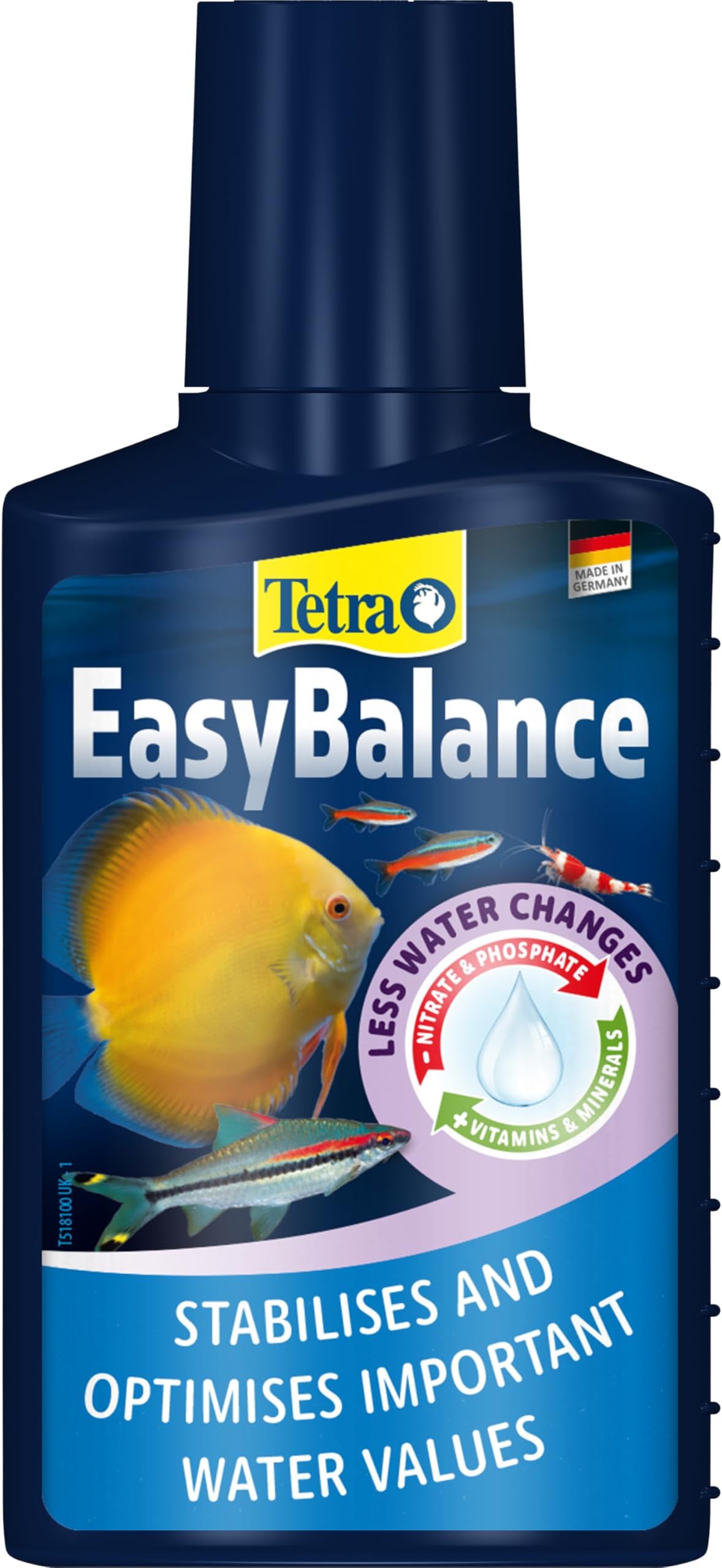 Tetra EasyBalance - long-term care for biologically healthy aquarium water and a reduced number of water changes, 100ml