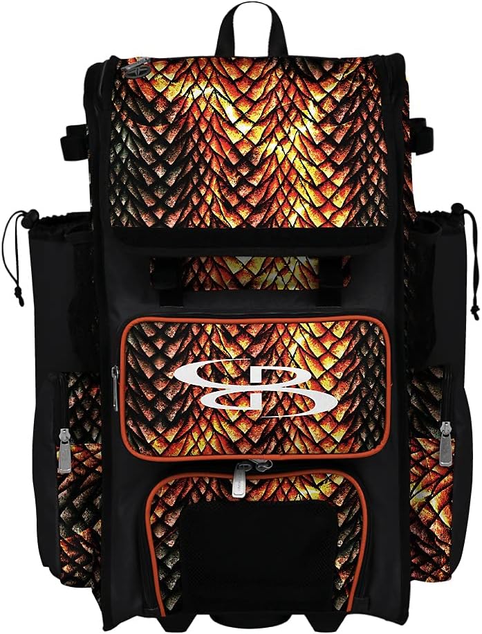Boombah Rolling Superpack 2.0 Baseball/Softball Gear Bag