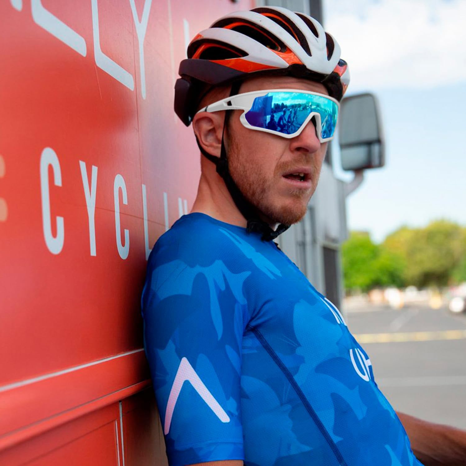 FMY Polarized Cycling Glasses for Men Women, UV400 Protection Sports Sunglasses for Baseball Running Fishing Golf - Image 7