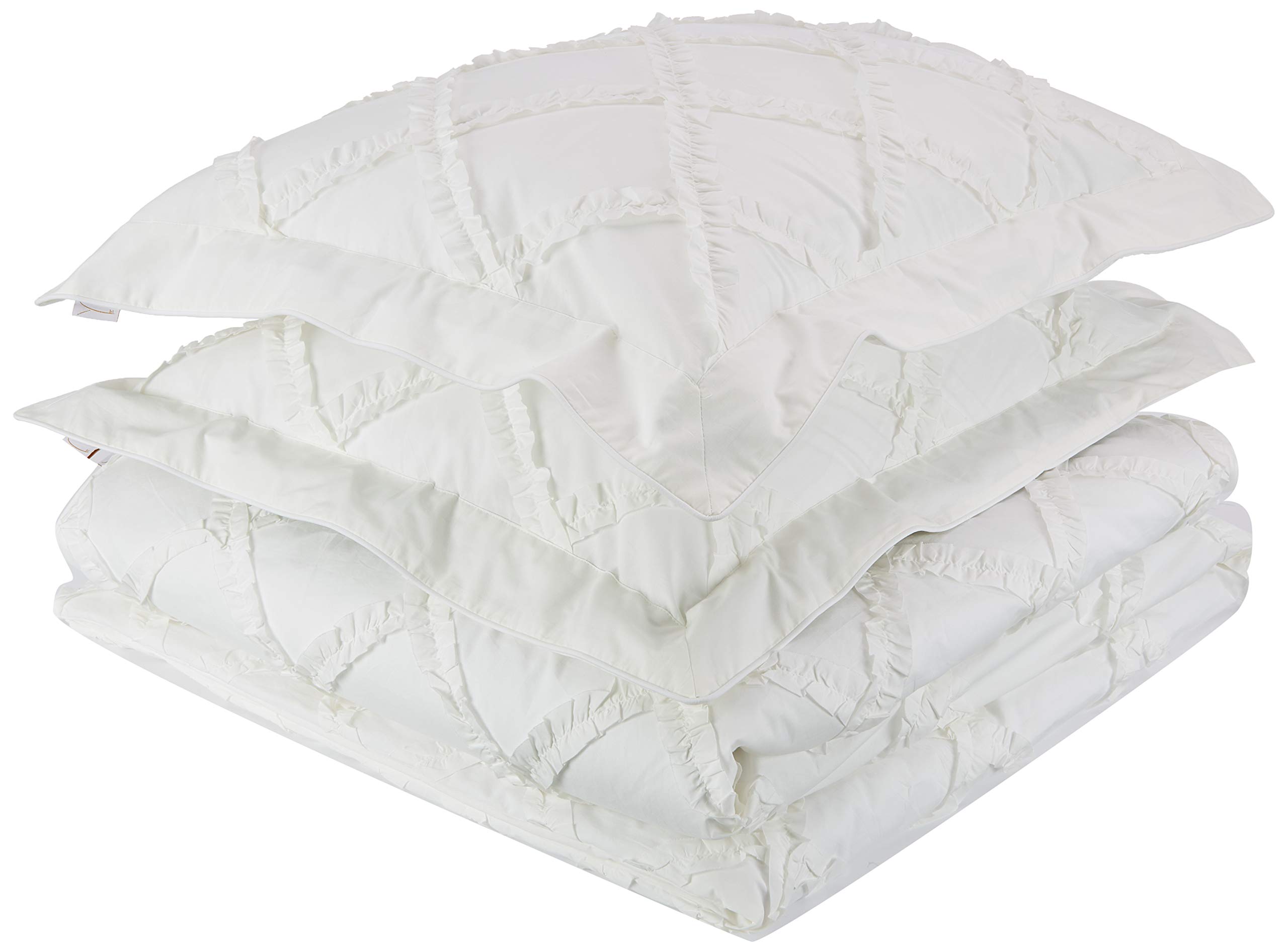 Yellow Madelein Duvet Cover, 100% Percale Cotton, Off-White, 240 x 220 Cm, 1.0 Pieces