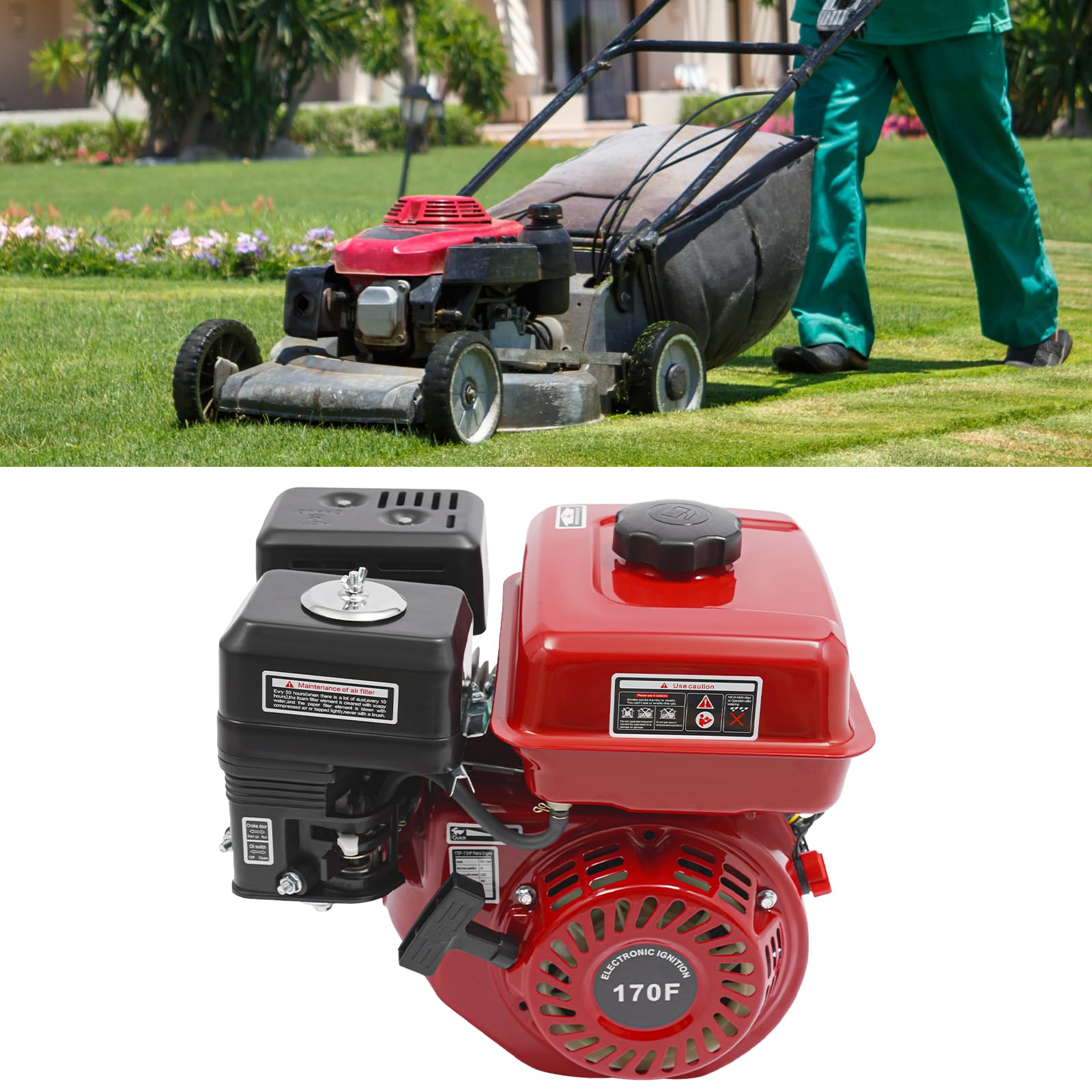 Motore a benzina a 4 tempi, generatore di corrente da 7,5 CV, motore da 250 cc, motore Go Kart per generatore, pompa dell'acqua e tosaerba