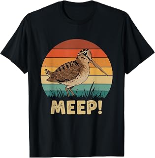Meep Bird Saying Meep Bird American Woodcocks Meep T-Shirt
