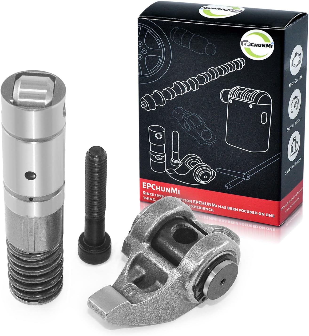 1pc Rocker Arms & AFM Valve Lifters with Bolts Kit, Replaces MR-1341 10214664 & JB-7011, Fits 5.3L 6.0L 6.2L V8 Engines