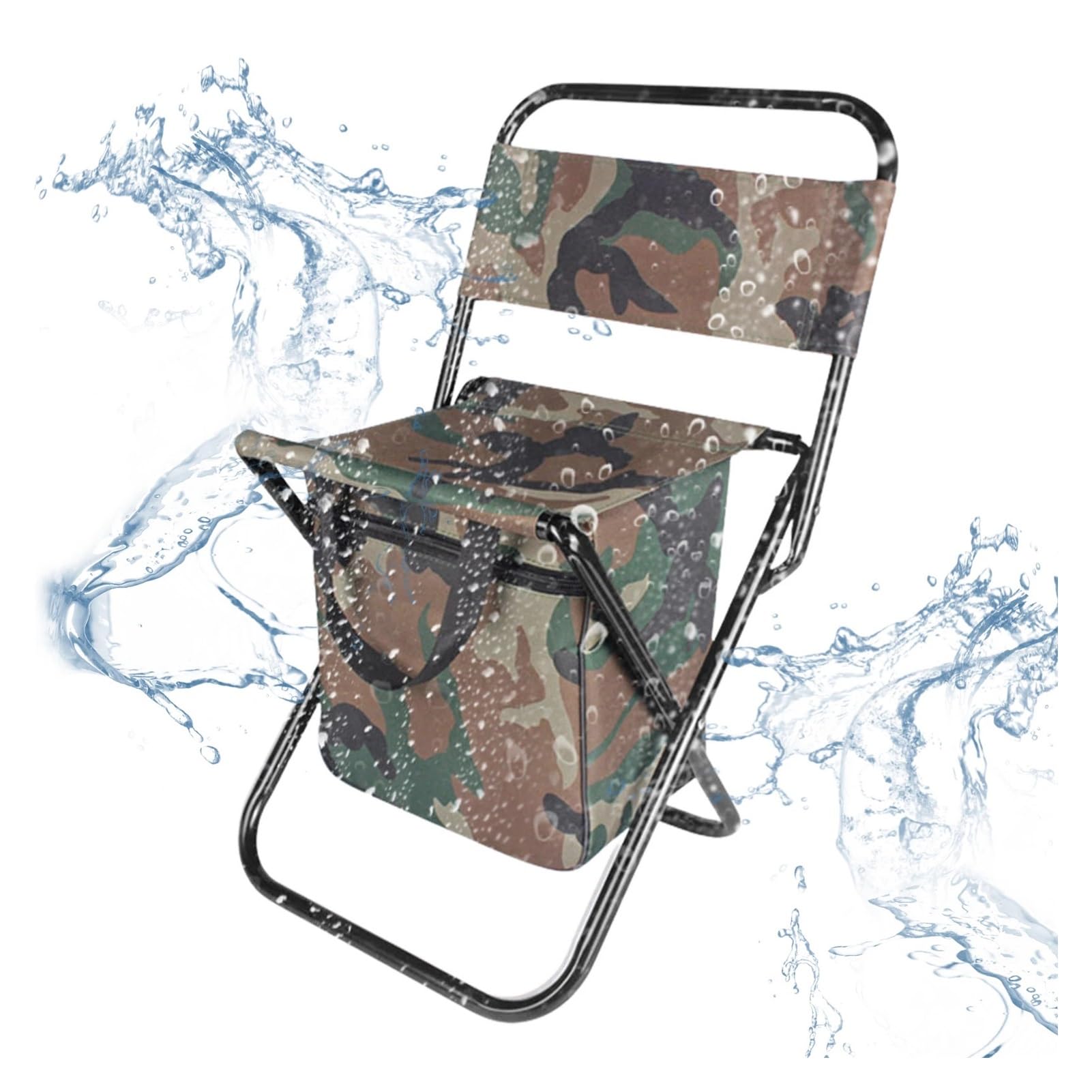 Chaise de peche pliable et ultra legere avec son sac de transport pratique