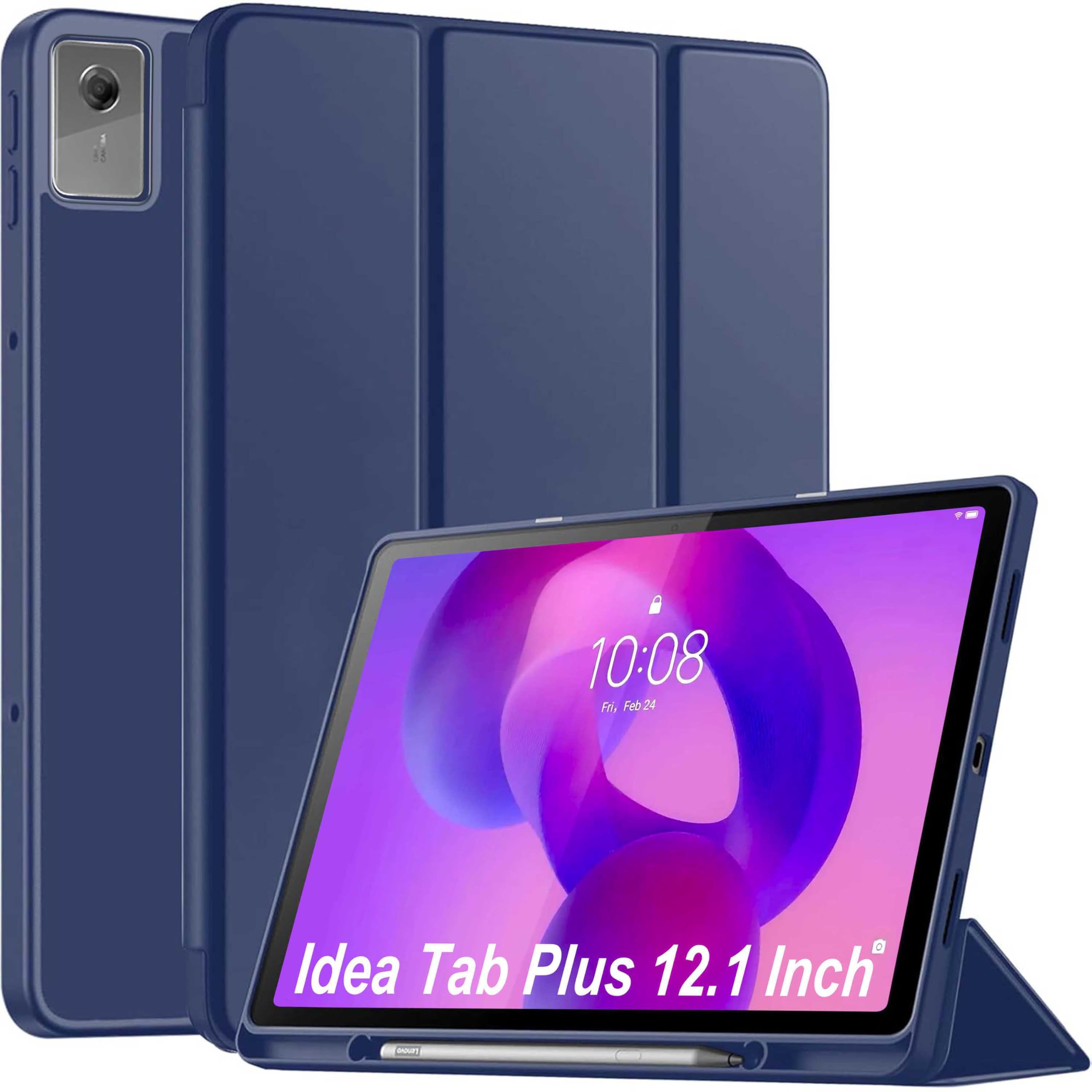 ProElite Cover for Lenovo Idea Tab Plus 12.1 inch 2025 case Cover, Soft Flexible Flip Case Cover for Lenovo Idea Tab Plus 12.1 inch 2025 [Recoil Series] - Black — Amazon image 18