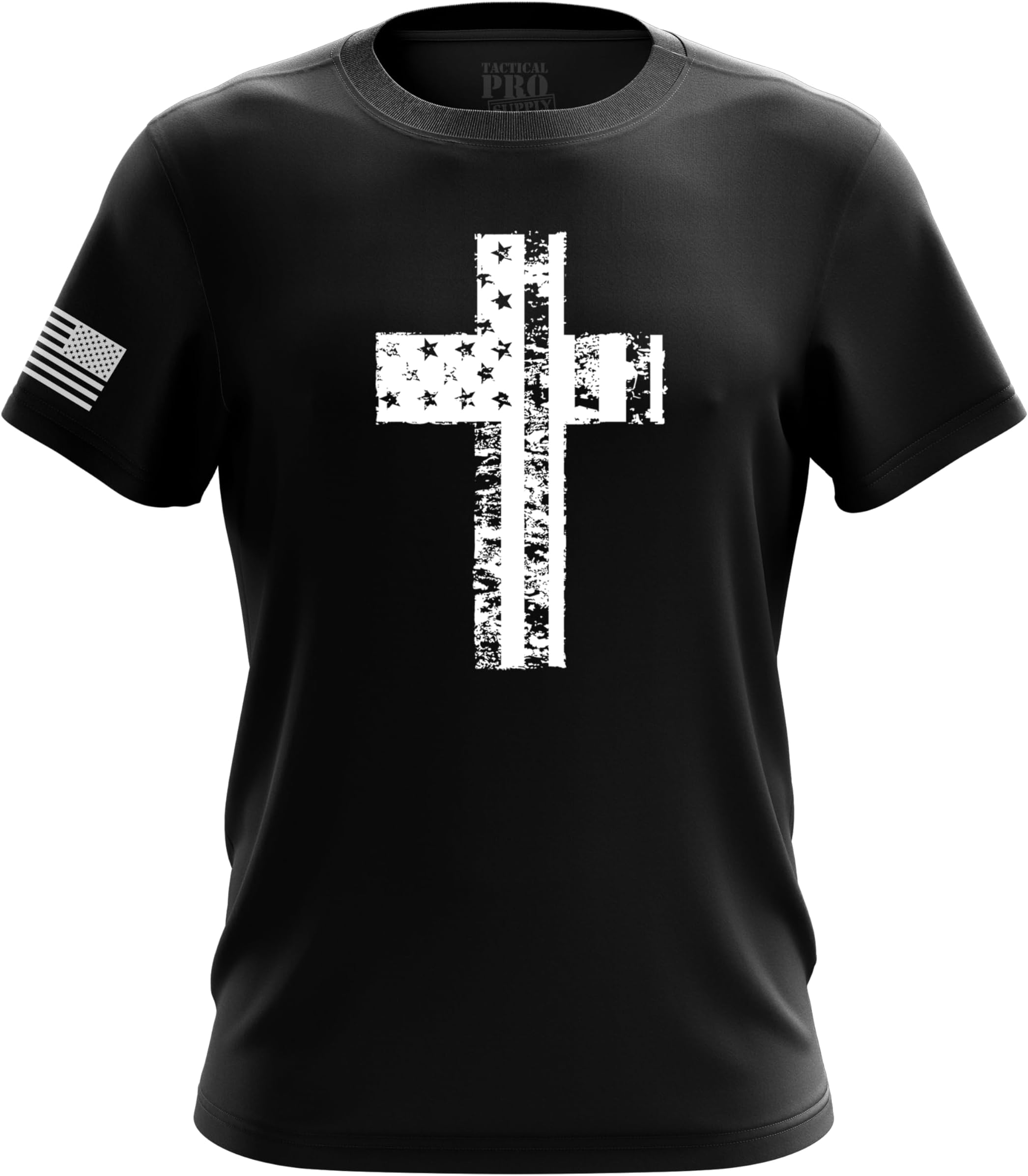 Tactical Pro SupplyFunny American Patriotic Men’s T-Shirt – Classic Fit, Lightweight, Short Sleeve Shirt