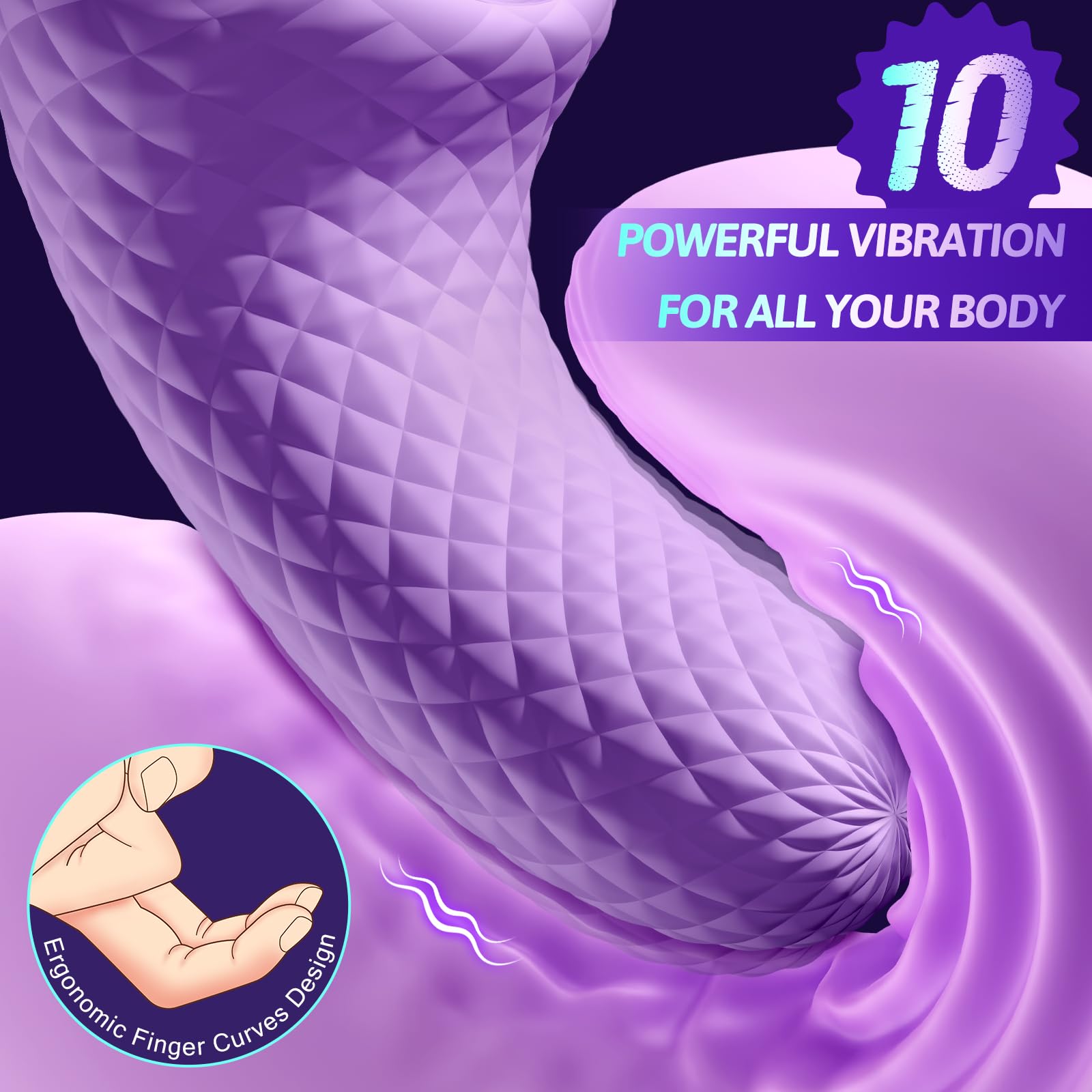 Elektroschock-Stab Vibrator Sexuelle Elektrostimulation G-Punkt Vibratoren