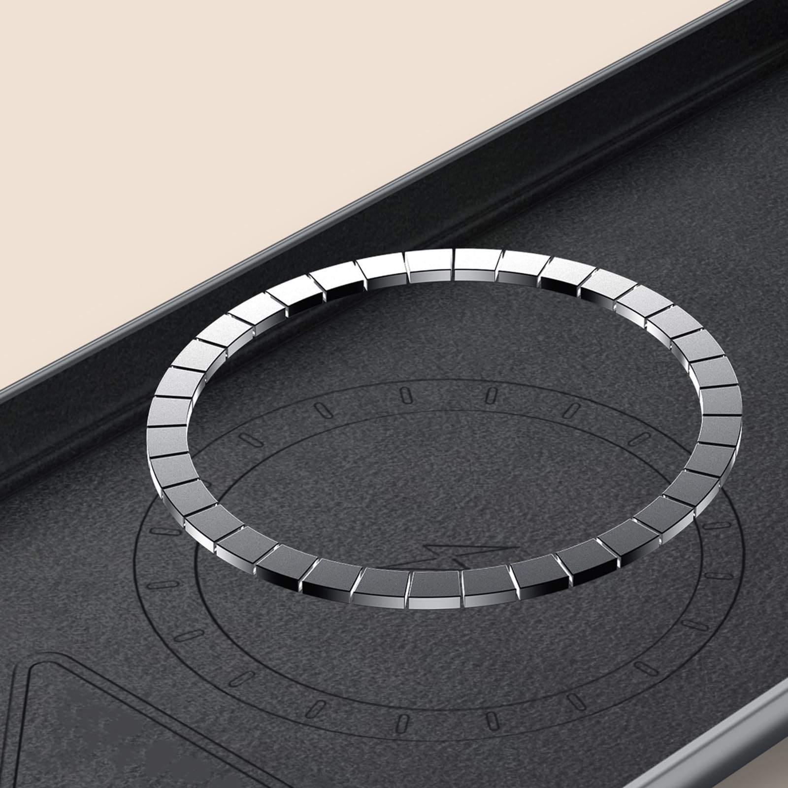 Magnetica Cover Per Samsung Galaxy Z Fold 8 Ultra, Pelle Guscio Posteriore | Fibra di Carbonio Modello Retro Protezione Cerniera Anti-Graffio Custodia Fodera in Microfibra,Blu,Fold 8 Ultra