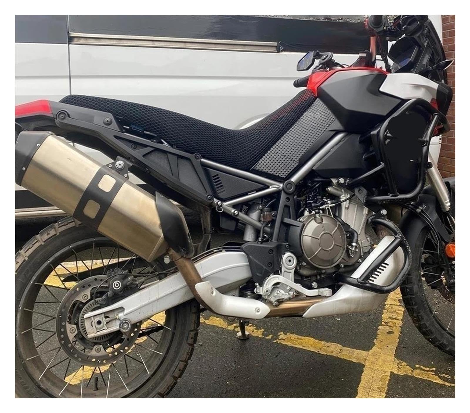 Coprisella Coprisedile Cuscino Moto Per APR&ILIA Tuareg 660