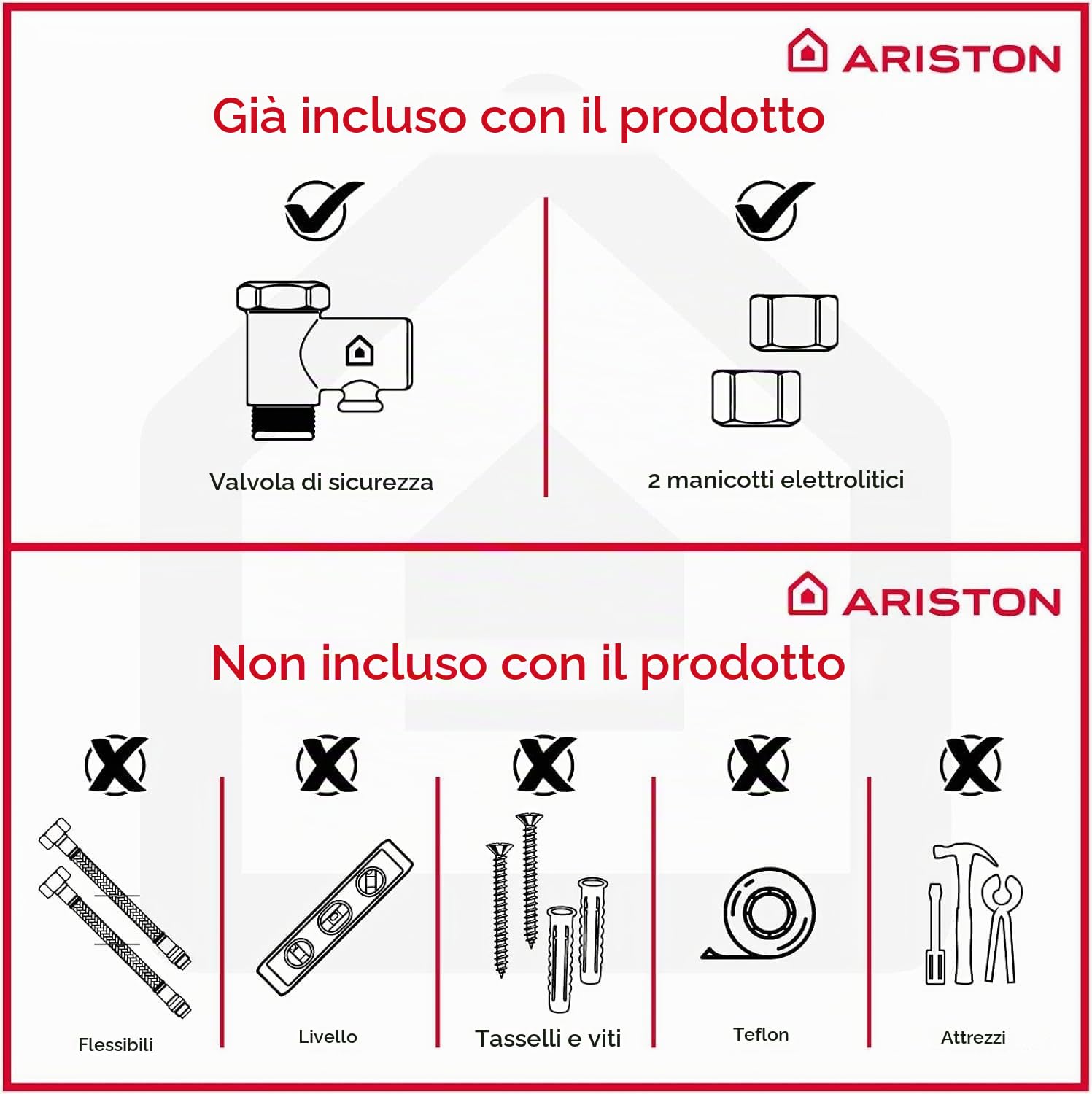 ARISTON 3100552 Andris Lux Eco EU 30/5, Scaldabagno Elettrico 30 Litri, 220 V, Bianco, 30 l [Classe di efficienza energetica A]