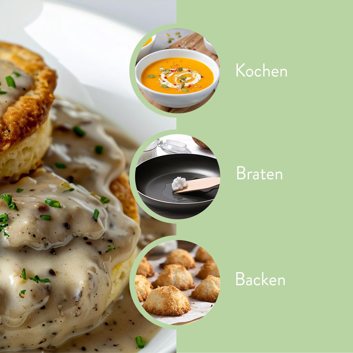 borchers 6x Premium Rapsöl | 6er Set | 6x 500 ml | Feiner Buttergeschmack | Reich an Omega-3-Fettsäuren | Zum Braten, Backen und Verfeinern | 3 L