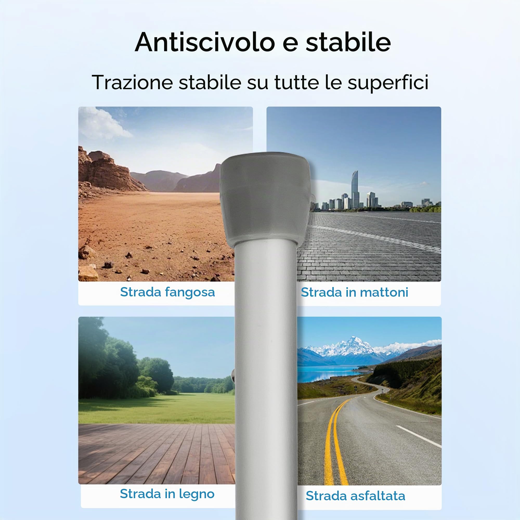 yuwell Deambulatore Pieghevole Leggero | Walker Regolabile per Anziani | Aiuto alla deambulazione compatto e portatile per anziani e pazienti in fase post-operatoria (YU730)