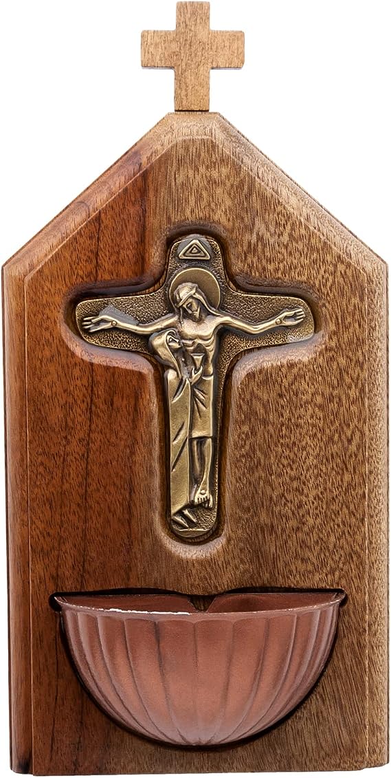 Intercession Holy Water Font (Cross)