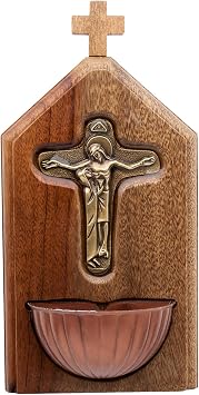 Intercession Holy Water Font (Cross)