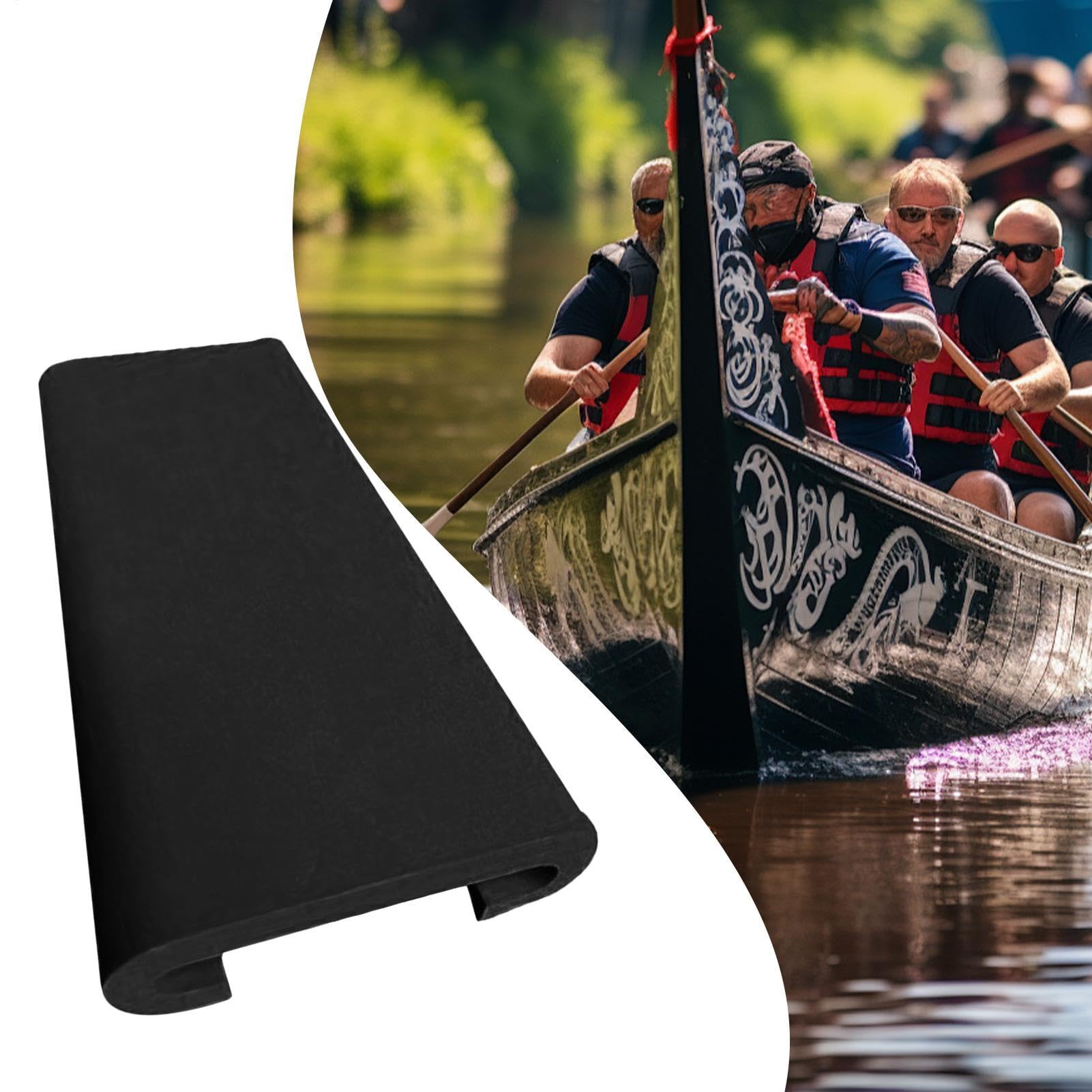 Cojín de asiento de barco dragón, estable y transpirable en forma de U, cómodo sillín – Cojines de asiento de kayak, para adultos, principiantes, aficionados, familiares, amigos, amantes del kayak