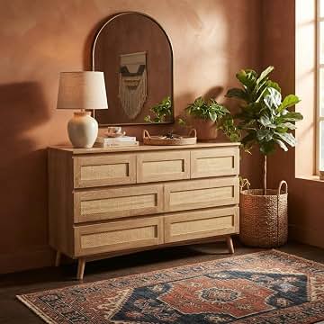 Boho Dresser 6 Drawer