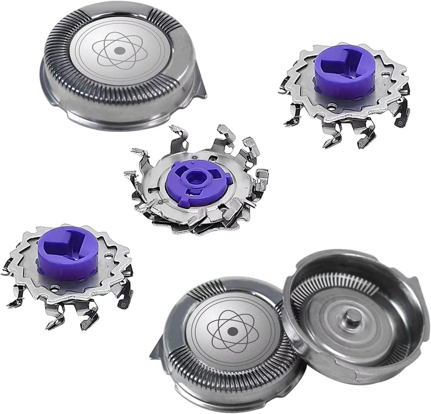 3 Pcs Replacement HQ8 Shaver Heads for Norelco AT811 AT814 AT815 AT830 AT875 AT880