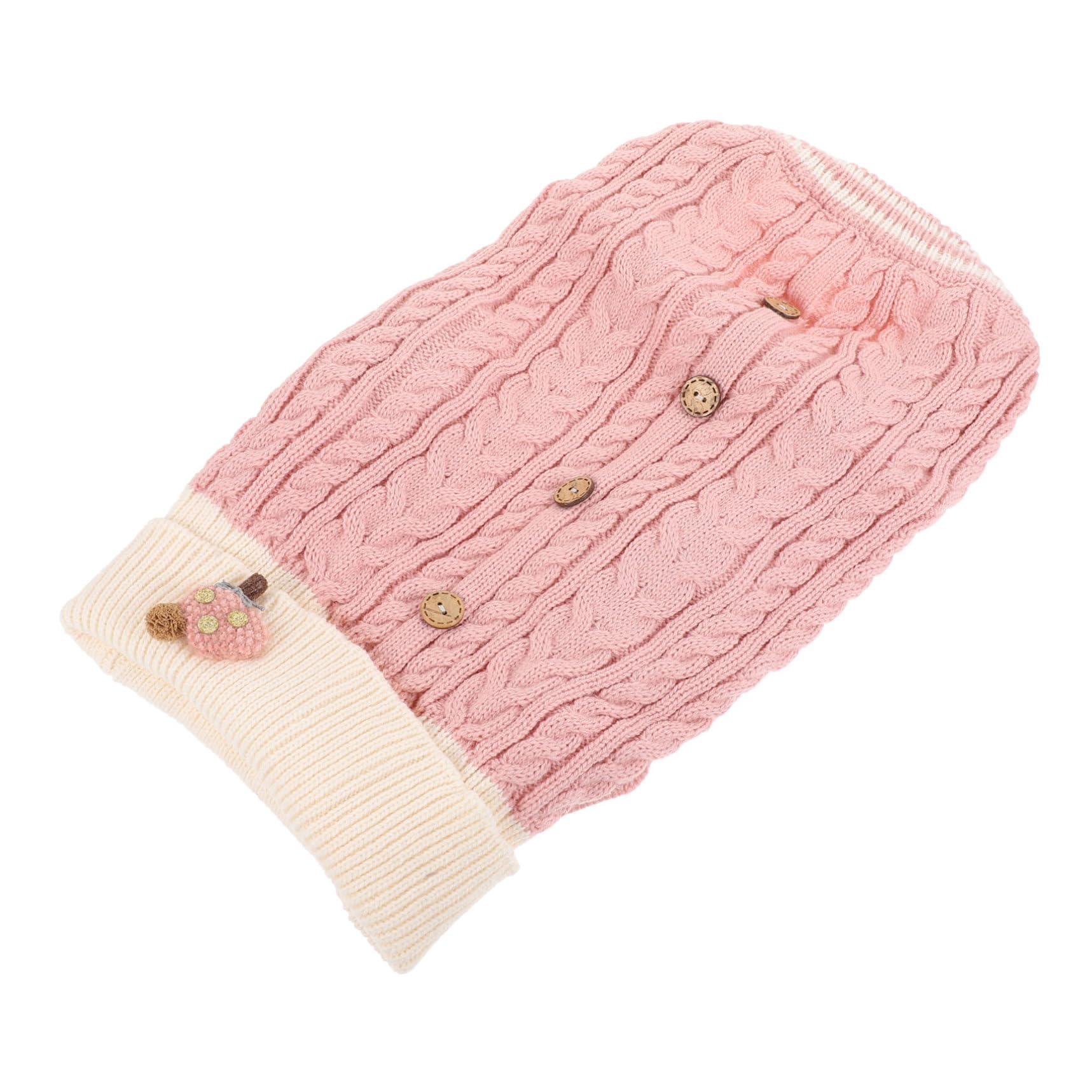 FRCOLOR 2 Piezas De Suéter Abrigado para Perros Ropa Elegante Y Fácil De Poner para Perros Pequeños.