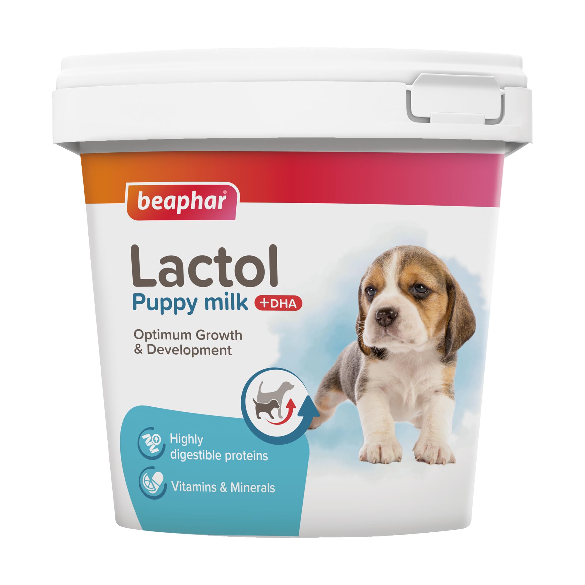 Beaphar - Lactol Puppy Milk 2kg - Milk Replacer & Complete Feed for Newborn & Weaning Puppies – For growth & development – Contains DHA, Vitamins & Minerals – Ideal for Hand-Rearing – Use from Birth